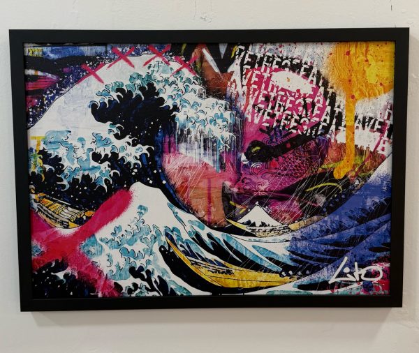 Urban Great Wave com Efeito 3D