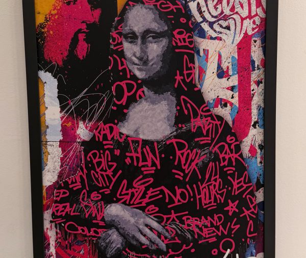 Urban Monalisa com Efeito 3D